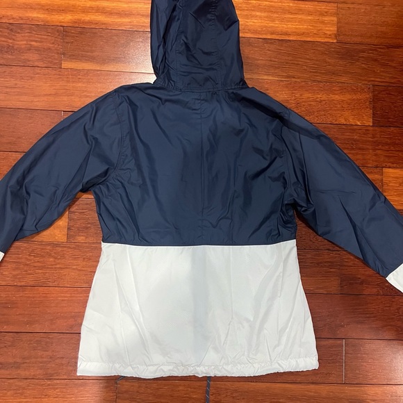 Columbia Flash Forward Women’s Windbreaker Navy Blue White Sz. XS NWOT - Picture 4 of 6